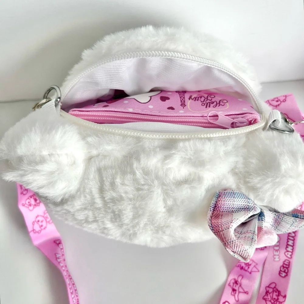 💖(HK327) Hello Kitty Adorable 7-Piece Cozy Plush Purse Bundle! - Picture 3 of 9